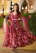 Picture of Lovely Silk Fire Brick Readymade Salwar Kameez