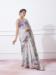 Picture of Elegant Organza Silver Saree