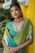 Picture of Pretty Silk Dark Khaki Saree