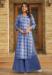 Picture of Well Formed Rayon Light Slate Grey Kurtis & Tunic