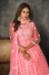 Picture of Georgette & Net Salmon Anarkali Salwar Kameez