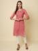 Picture of Admirable Georgette Pale Violet Red Kurtis & Tunic