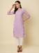 Picture of Comely Georgette Plum Kurtis & Tunic