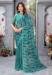 Picture of Superb Chiffon Steel Blue Saree