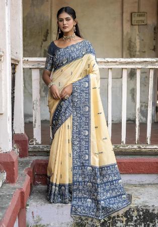 Picture of Appealing Silk Burly Wood Saree