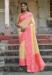 Picture of Appealing Silk Pale Golden Rod Saree