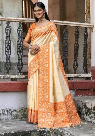 Picture of Splendid Silk Linen Saree