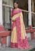 Picture of Excellent Silk Pale Violet Red Saree