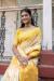 Picture of Stunning Silk Golden Rod Saree