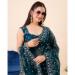 Picture of Sublime Silk & Organza Midnight Blue Saree