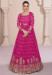 Picture of Georgette Medium Violet Red Anarkali Salwar Kameez