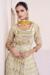 Picture of Marvelous Georgette Off White Anarkali Salwar Kameez