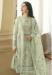 Picture of Georgette Dark Sea Green Straight Cut Salwar Kameez