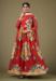 Picture of Well Formed Georgette Crimson Anarkali Salwar Kameez