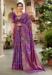 Picture of Comely Silk Dark Orchid Saree