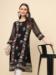 Picture of Grand Georgette Black Kurtis & Tunic