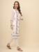 Picture of Graceful Georgette White Kurtis & Tunic