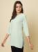 Picture of Stunning Cotton Dark Sea Green Kurtis & Tunic