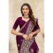 Picture of Enticing Crepe & Silk Brown Saree