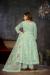 Picture of Stunning Net Dark Sea Green Anarkali Salwar Kameez