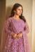 Picture of Elegant Net Plum Anarkali Salwar Kameez