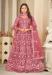 Picture of Good Looking Net Indian Red Anarkali Salwar Kameez