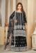 Picture of Marvelous Georgette Black Anarkali Salwar Kameez