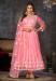 Picture of Fascinating Net Light Coral Anarkali Salwar Kameez