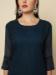 Picture of Grand Georgette Dark Slate Grey Kurtis & Tunic