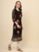 Picture of Appealing Georgette Black Kurtis & Tunic