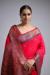 Picture of Well Formed Silk Red Saree