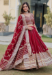 Picture of Appealing Georgette Maroon Lehenga Choli