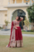 Picture of Appealing Georgette Maroon Lehenga Choli