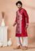 Picture of Comely Chiffon Dark Red Kurtas