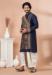 Picture of Resplendent Chiffon Dark Slate Grey Kurtas