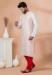 Picture of Fine Georgette White Kurtas