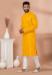 Picture of Ravishing Georgette Yellow Kurtas