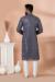 Picture of Superb Georgette Slate Grey Kurtas