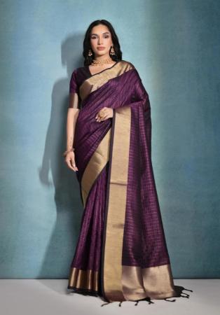 Picture of Comely Silk Dark Olive Green Saree