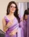 Picture of Grand Chiffon Light Slate Grey Saree