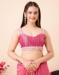 Picture of Resplendent Net Hot Pink Saree