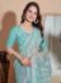 Picture of Radiant Net Dark Sea Green Saree