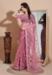 Picture of Grand Net Rosy Brown Saree