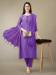 Picture of Beautiful Rayon Purple Readymade Salwar Kameez