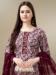 Picture of Fascinating Rayon Maroon Readymade Salwar Kameez