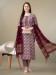 Picture of Fascinating Rayon Maroon Readymade Salwar Kameez