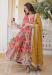 Picture of Good Looking Silk Pink Readymade Gown