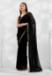 Picture of Admirable Chiffon & Organza Black Saree