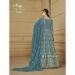 Picture of Sublime Georgette Sea Green Anarkali Salwar Kameez