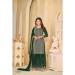 Picture of Georgette Dark Slate Grey Straight Cut Salwar Kameez